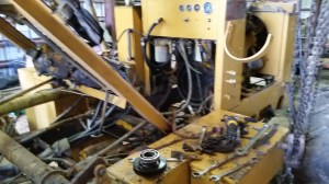 Repaired a tile machine.