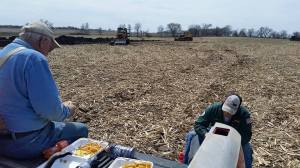 and he made a new friend.